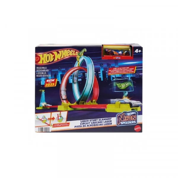 Hot Wheels set staza - neonska superpetlja 