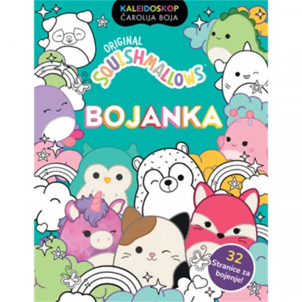 Squishmallows:Zabavna bojanka-sorto