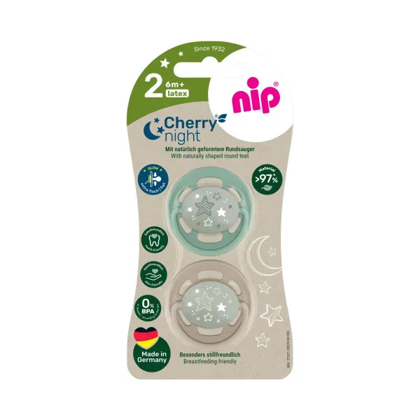 Nip laža Green višnjica noćna, kaučuk,6+m,2kom,mix