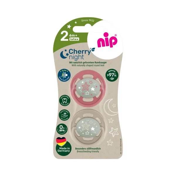 Nip laža Green višnjica noćna, kaučuk,6+m,2kom,mix