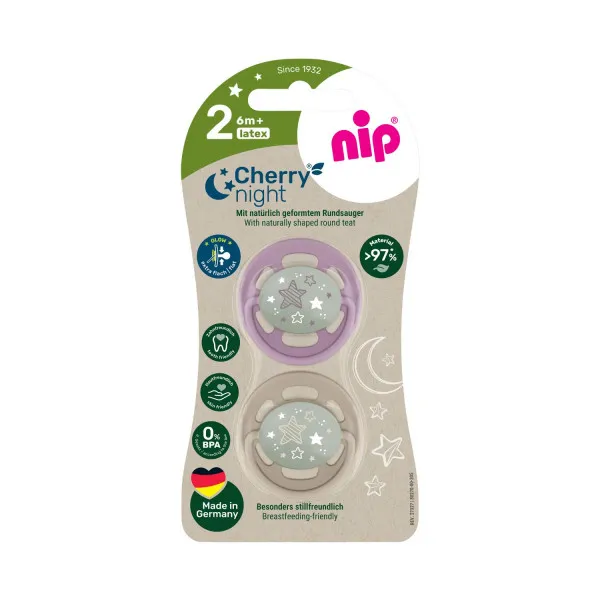 Nip laža Green višnjica noćna, kaučuk,6+m,2kom,mix