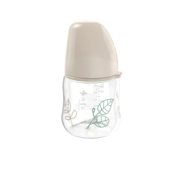 Nip Green PP flašica bež 120ml 0m+, S protok