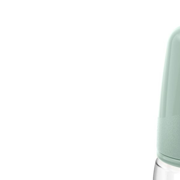 Nip Green PP flašica zelena 240ml 0m+,M protok 