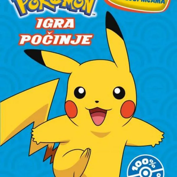 Pokemon - Igra počinje-Zabava za 5 s naljepnicama 