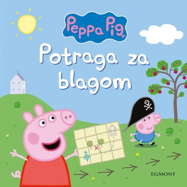 Peppa Pig - Potraga za blagom - HC 