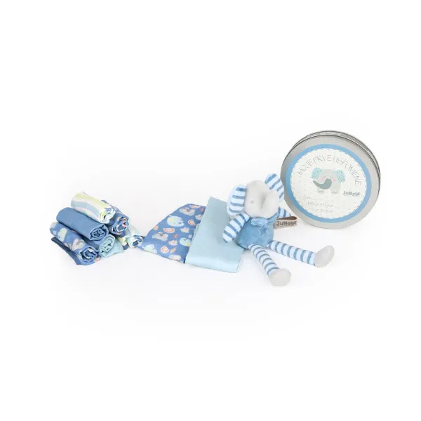 Jungle bebi set prvi otisak, plava
