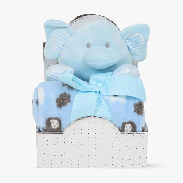 Jungle Baby set igračka i ćebe plavi