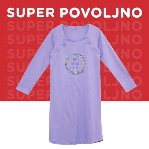 Lillo&Pippo spavaćica za trudnice i dojilje dr 