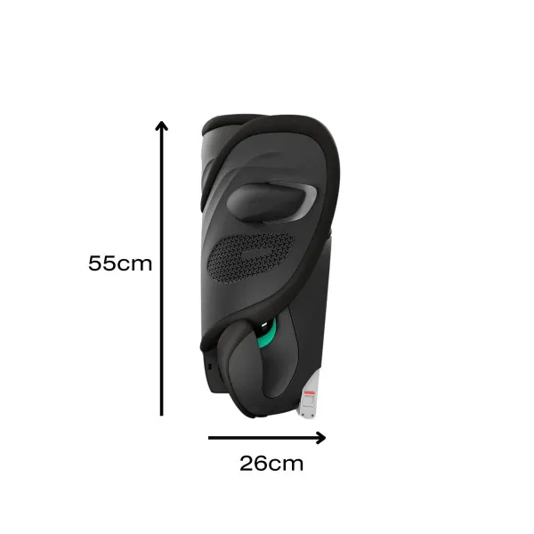 Cybex a-s Solution G2 i-Fix (100-150cm)Magic Black 