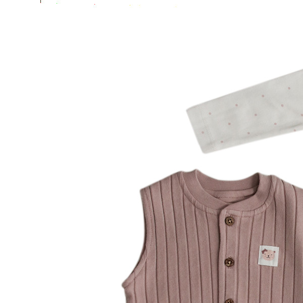 Lillo&Pippo set (bodi,pantalone,prsluk), devojčice 