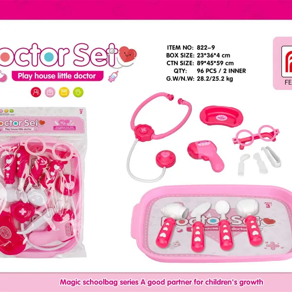 Hk Mini doktorski set, roze 