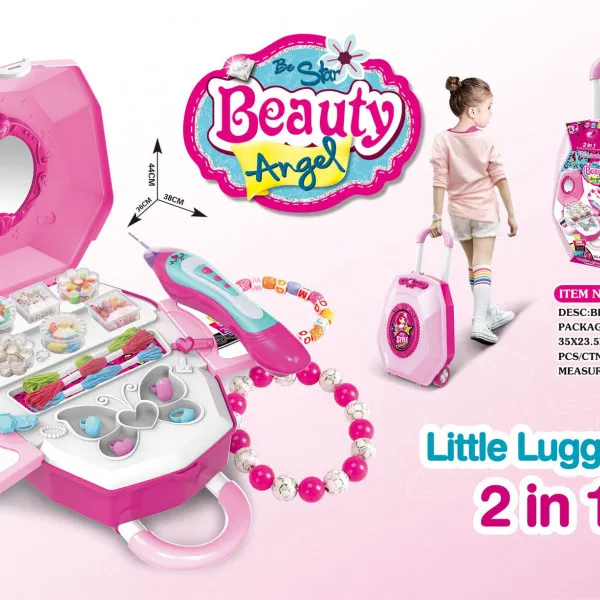 Hk Mini igračka kofer za ulepšavanje 