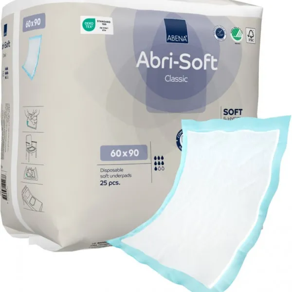 Abri-soft classic 60x90cm podmetači za krevet 
