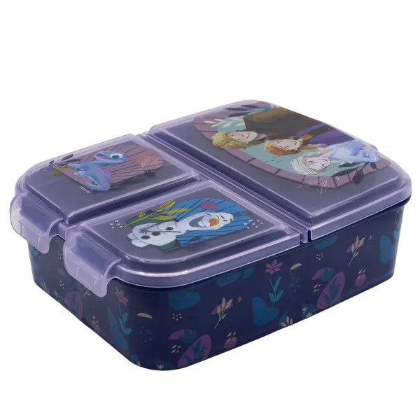 Stor kutija za obrok više pregrada Frozen