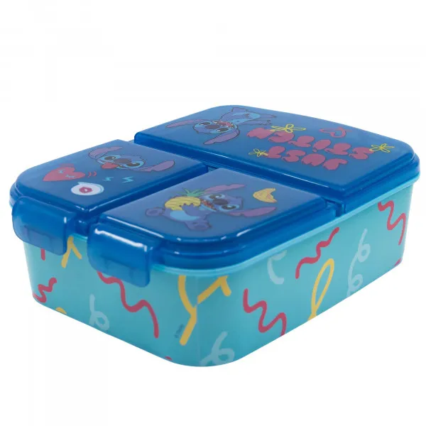 Stor kutija za obrok više pregrada Stitch
