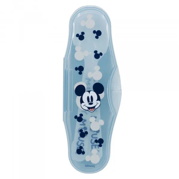 Stor plastična kašičica sa kutijom 2/1Mickey Mouse