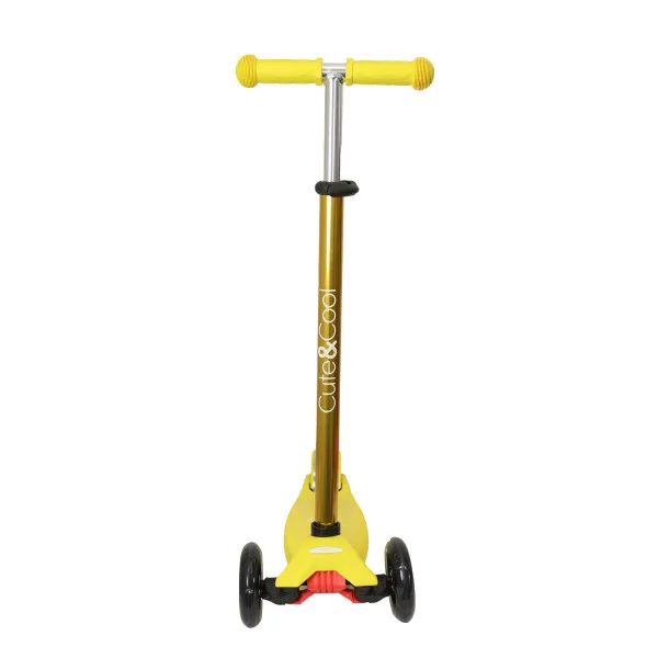 Cute&Cool trotinet Prime Lights yellow