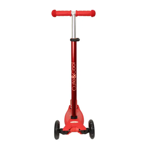 Cute&Cool trotinet Prime Lights red