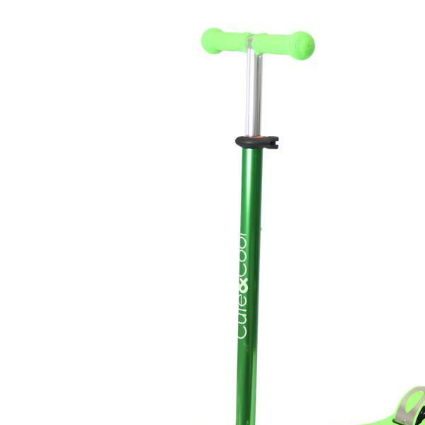 Cute&Cool trotinet Prime Lights green 