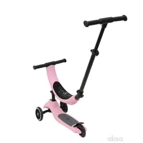 Cute&cool Mini Deluxe Scooter 4 in 1, Pink