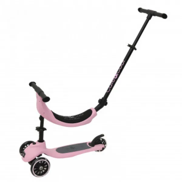 Cute&cool Mini Deluxe Scooter 4 in 1, Pink