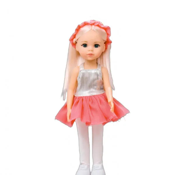 Cute&Cool lutka Blondy roze suknjica, 30cm 
