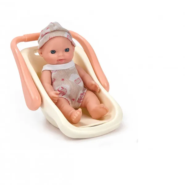Cute&Cool lutka beba u sedištu, 15cm