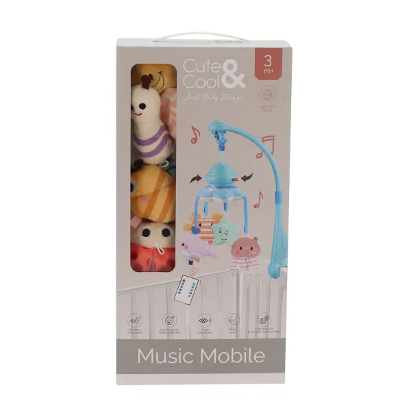 Cute&Cool muzička vrteška insekti