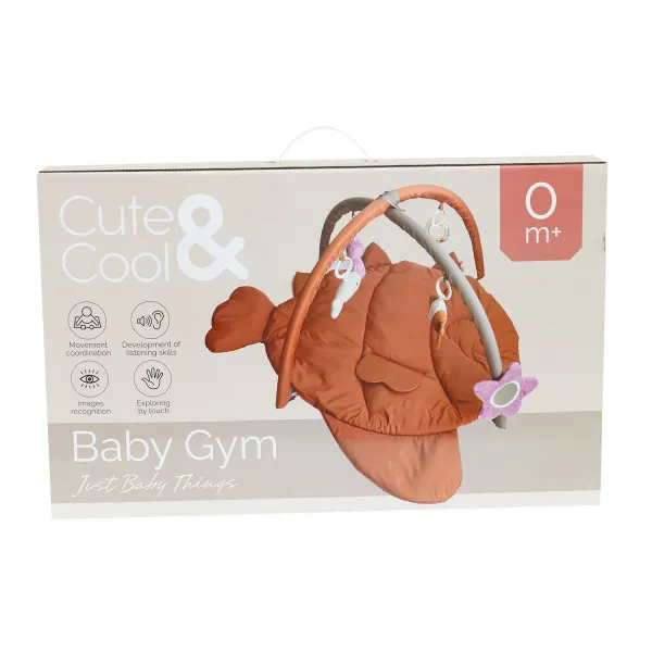 Cute&Cool gimnastika za bebe morski svet braon