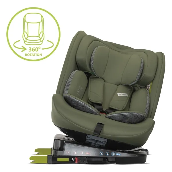 Lorelli a-s Rodeo Isofix 360 (40-150cm) Green/Grey 