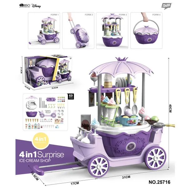 HK Mini igračka prodavnica sladoleda 