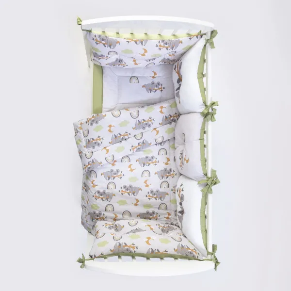 Stefan punjena posteljina Koala, 60x120cm 