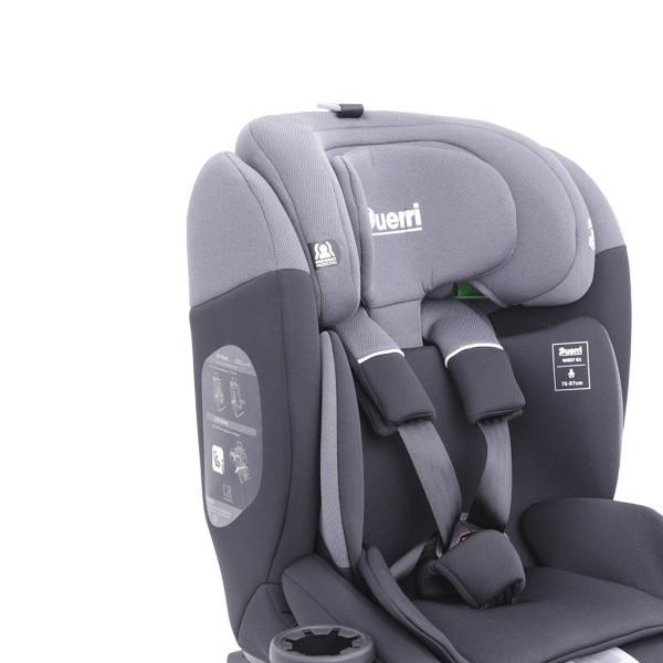 Puerri auto sedište MaxSafe (76-150cm), black/grey 