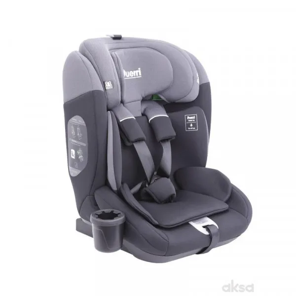Puerri auto sedište MaxSafe (76-150cm), black/grey 