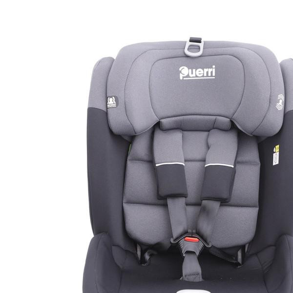 Puerri auto sedište MaxSafe (76-150cm), black/grey 