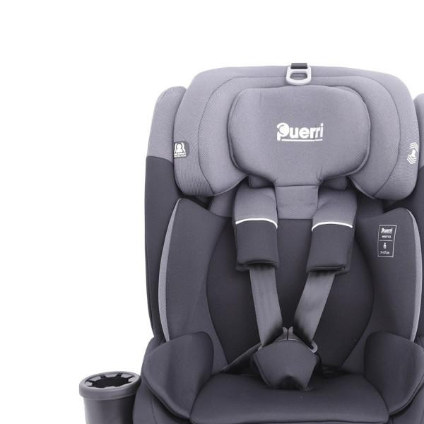 Puerri auto sedište MaxSafe (76-150cm), black/grey 