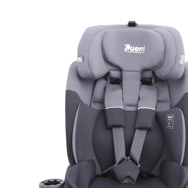 Puerri auto sedište MaxSafe (76-150cm), black/grey 