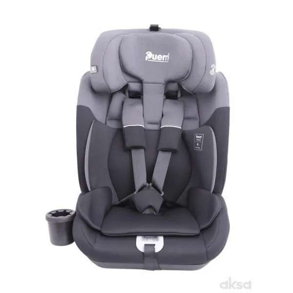 Puerri auto sedište MaxSafe (76-150cm), black/grey 