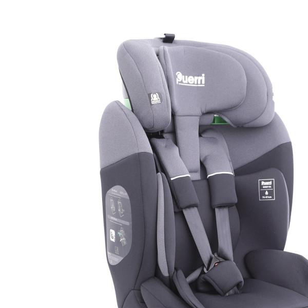 Puerri auto sedište MaxSafe (76-150cm), black/grey 