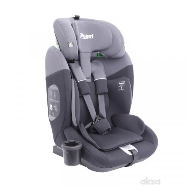 Puerri auto sedište MaxSafe (76-150cm), black/grey 