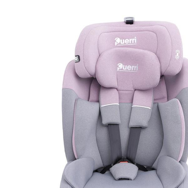 Puerri auto sedište MaxSafe (76-150cm), pink/grey 