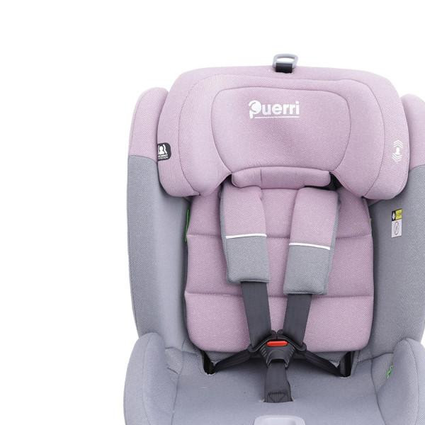 Puerri auto sedište MaxSafe (76-150cm), pink/grey 