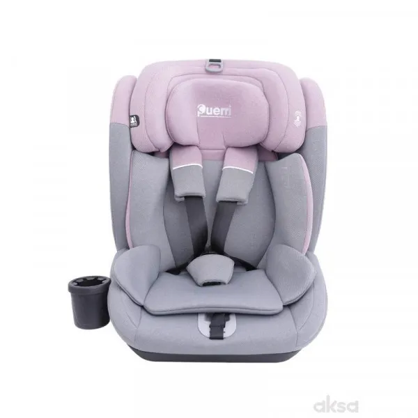 Puerri auto sedište MaxSafe (76-150cm), pink/grey