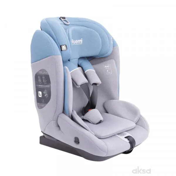 Puerri auto sedište MaxSafe (76-150cm), blue/grey