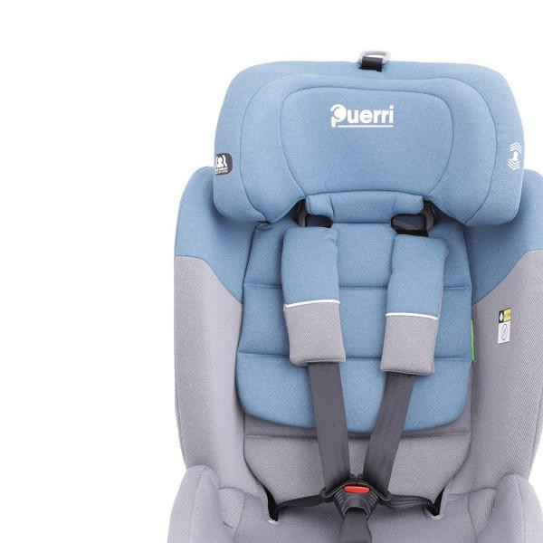 Puerri auto sedište MaxSafe (76-150cm), blue/grey 