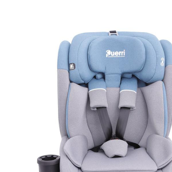 Puerri auto sedište MaxSafe (76-150cm), blue/grey 