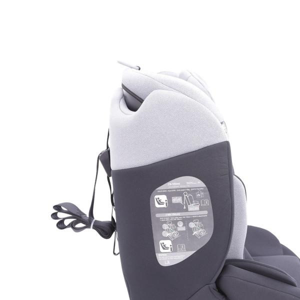 Puerri auto sedište Iso MaxSafe (76-150cm), grey 