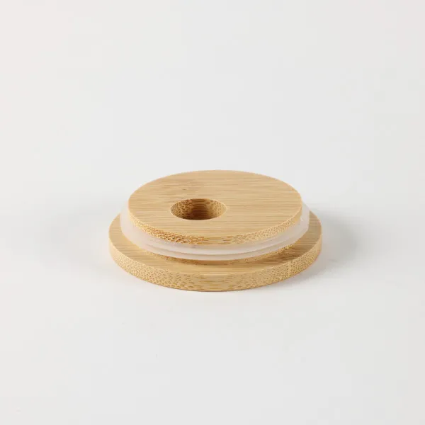 Be Cute Staklena čaša sa slamčicom, mašnica 