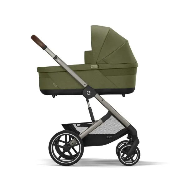 Cybex kolica Balios S Lux, Moss Green (taupe ram)