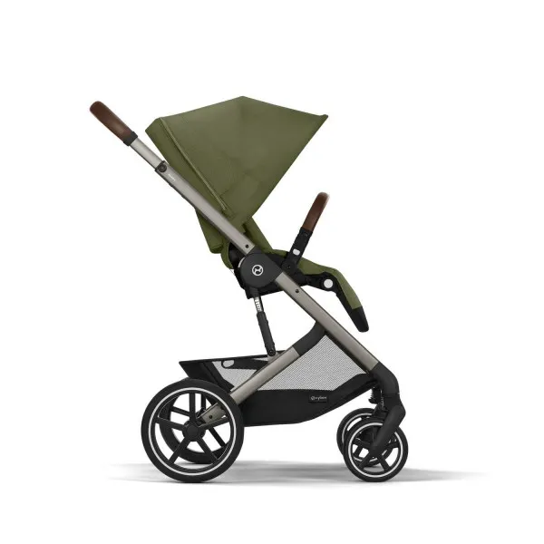 Cybex kolica Balios S Lux, Moss Green (taupe ram)